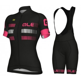 Set Fietsshirt + Korte Koersbroek 2021 Ale Blend Dames N003